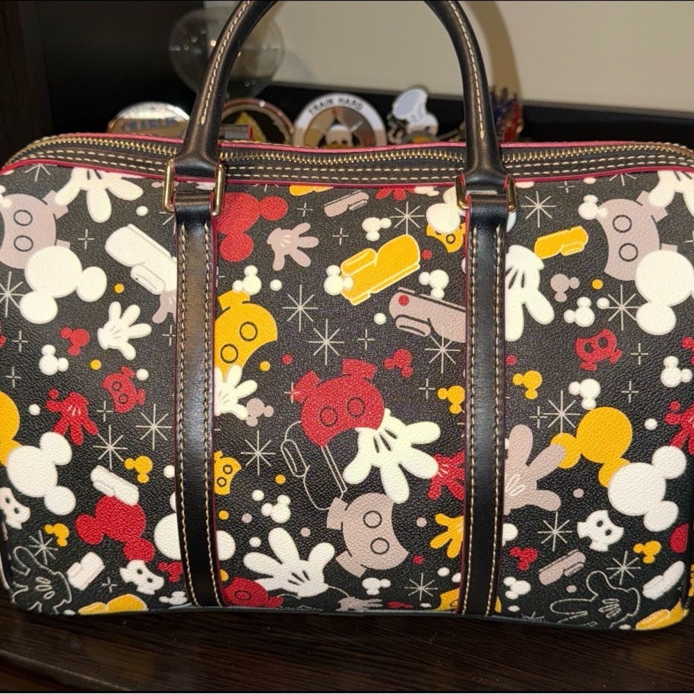 Dooney & Bourke Mickey Mouse Patterned Handbag - image 2